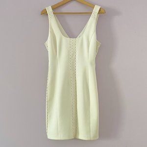 Guess White Dress with Floral Details Size 4